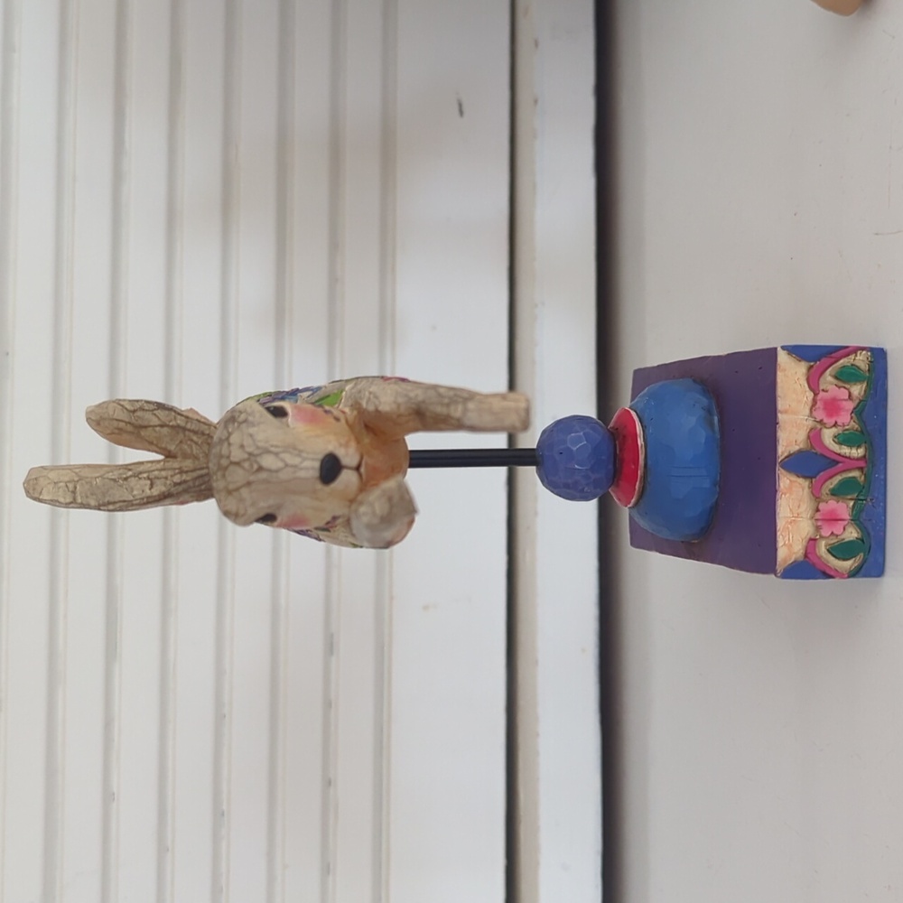 Jim Shore Heartwood Creek 2003 Countryside Beauty Rabbit Figure - Picture 5 of 5